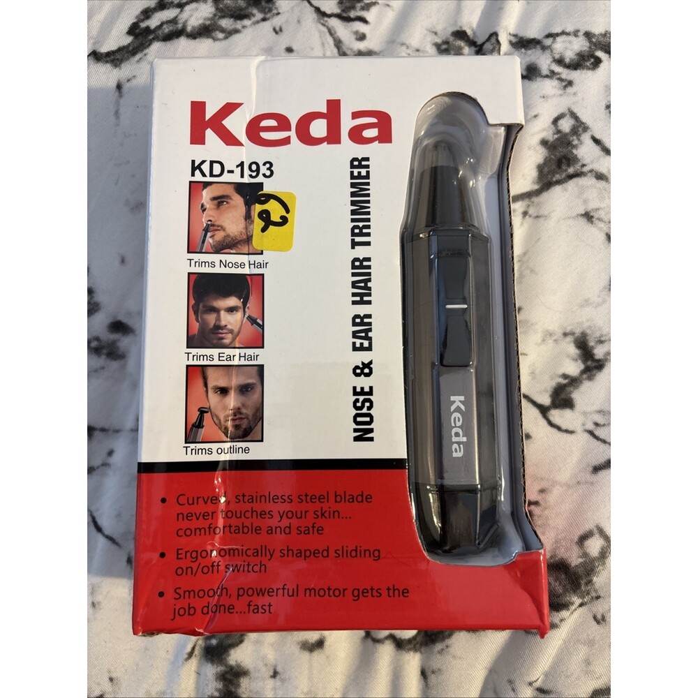 Electric Nose Ear Hair Trimmer Eyebrow Shaver Clipper Groomer Cleaner tool